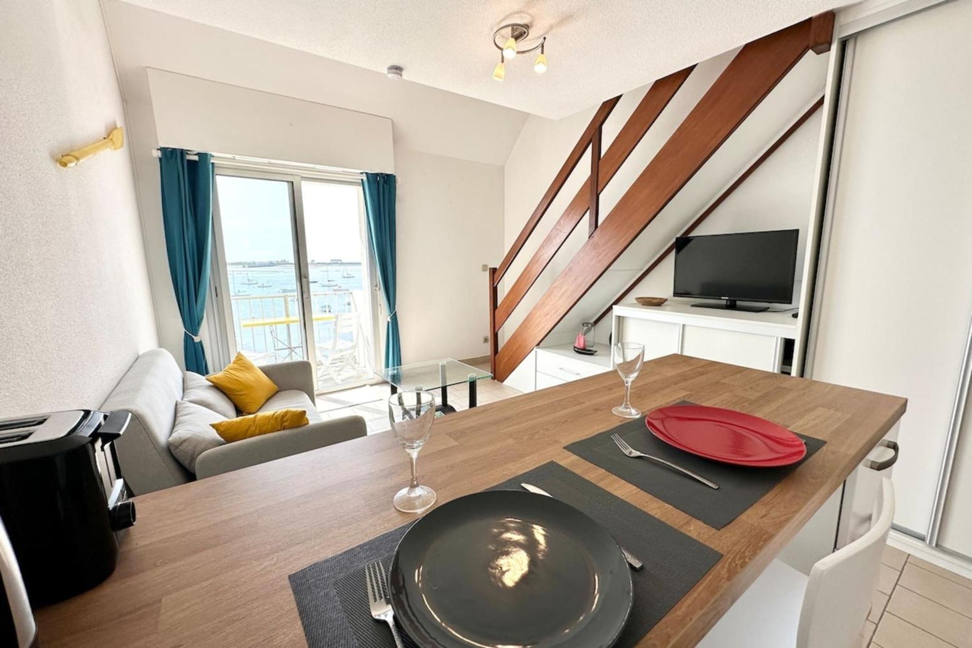 Pieds Dans L'Eau ! T2 Top Cosy Vue Mer 180 Port-Louis Exterior photo